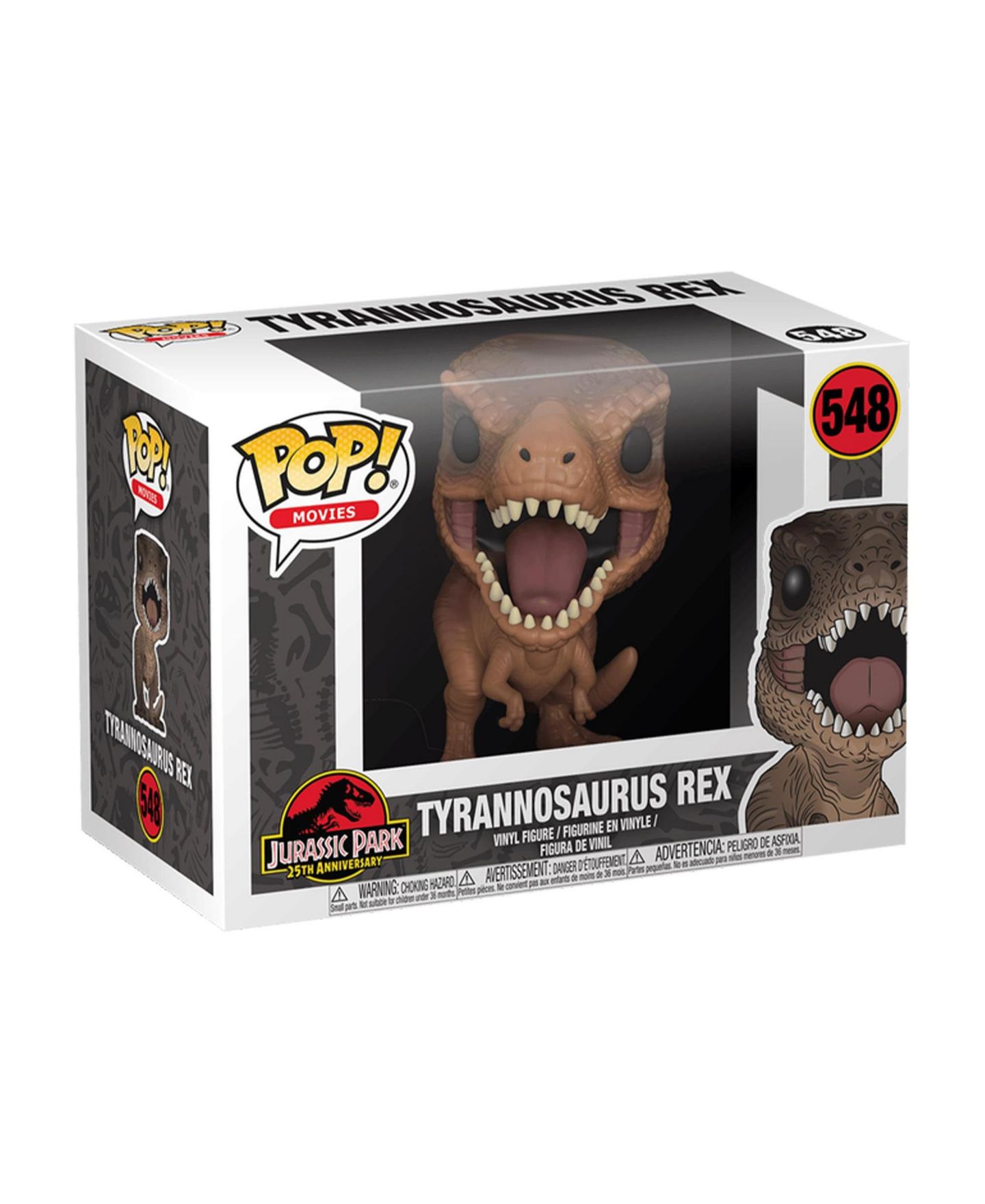 Детская фигурка Funko Jurassic Park POP Vinyl Figure: Tyrannosaurus, цвет: Коричневый — фото 3