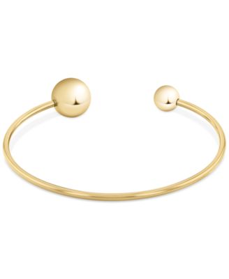 Stainless Steel Sculptural Bubbles Cuff Bracelet