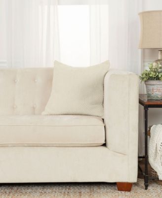 Urban Farmhouse Solid Woven Decorative Pillow, 20" x 20"