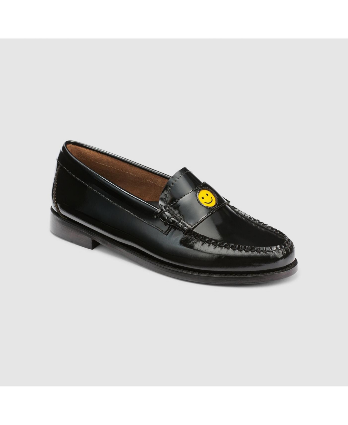 G.h.bass Womens Whitney Emoji Weejuns Loafer - Black