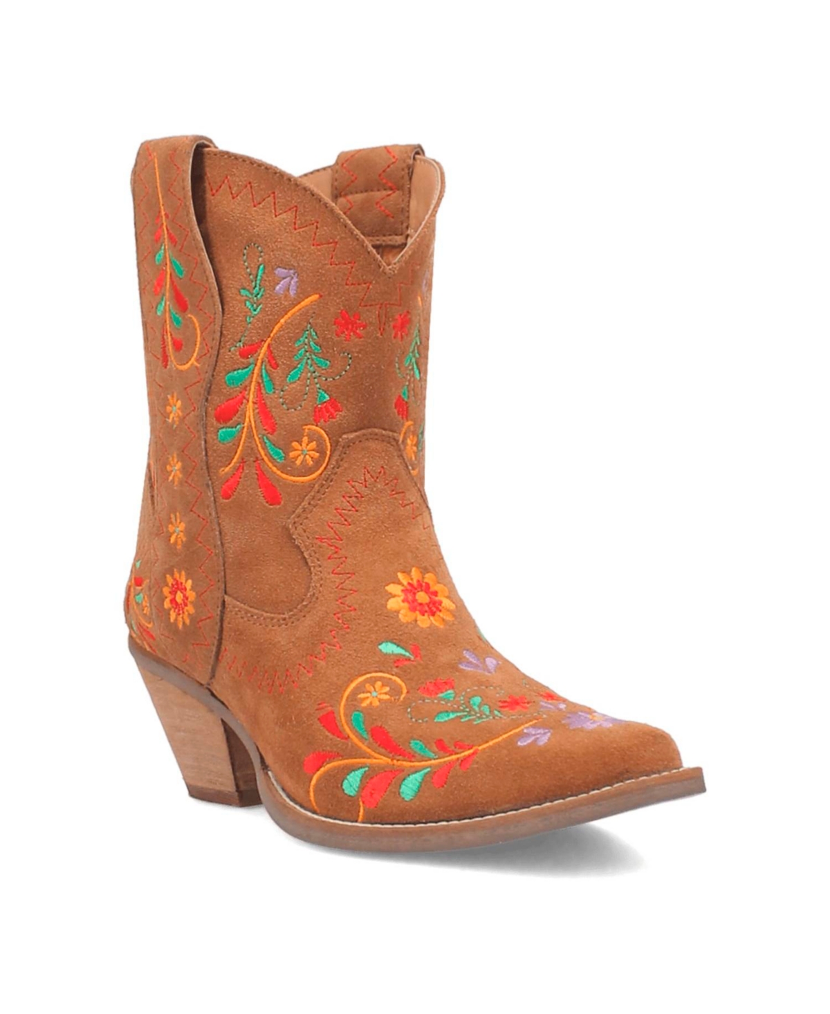 Women's Sugar Bug Leather Booties - Blue
