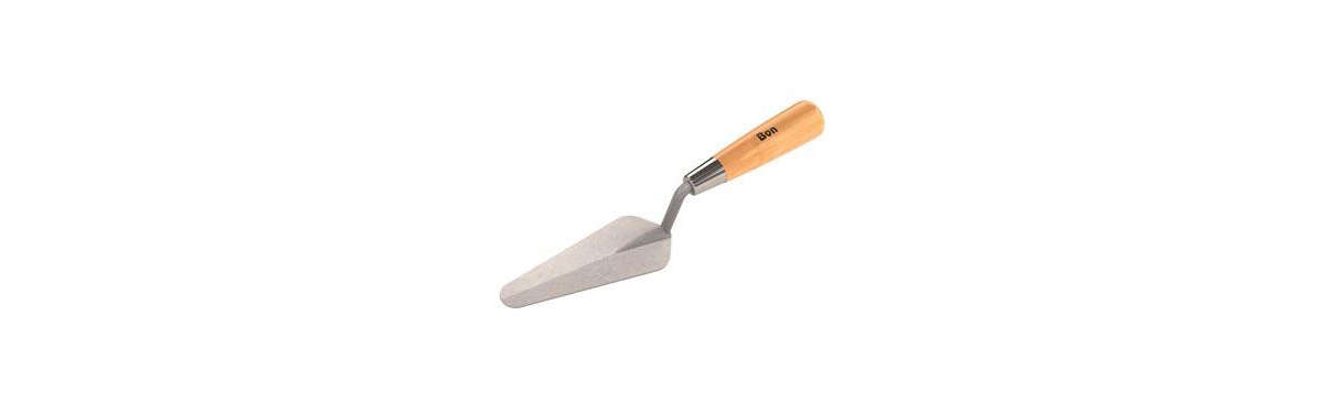 Bon 12-181 Duckbill Trowel - 5-1/2-inch X 2-inch Wood Handle