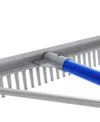 Bon 14-673 Landscape Rake - Pro 36-inch - 72-inch Aluminum Handle