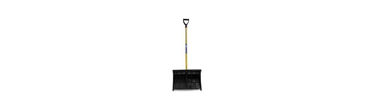 28-169 Snow Scoop--abs - Black with Yellow handle