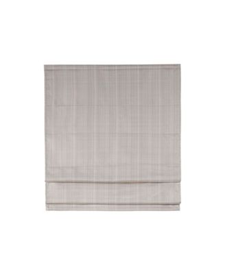 Basketweave Room Darkening Cordless Roman Shade, Single Panel for Bedroom, Thermal Insulated Window Blind Treatment for Living Room, Width 23 length 64 inches, Taupe Window Panel