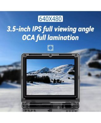 RG35XXSP Flip Portable Retro Handheld Game Console, 3.5 Inch IPS Screen Linux System with 128G TF Card 5G WiFi Bluetooth HDMI