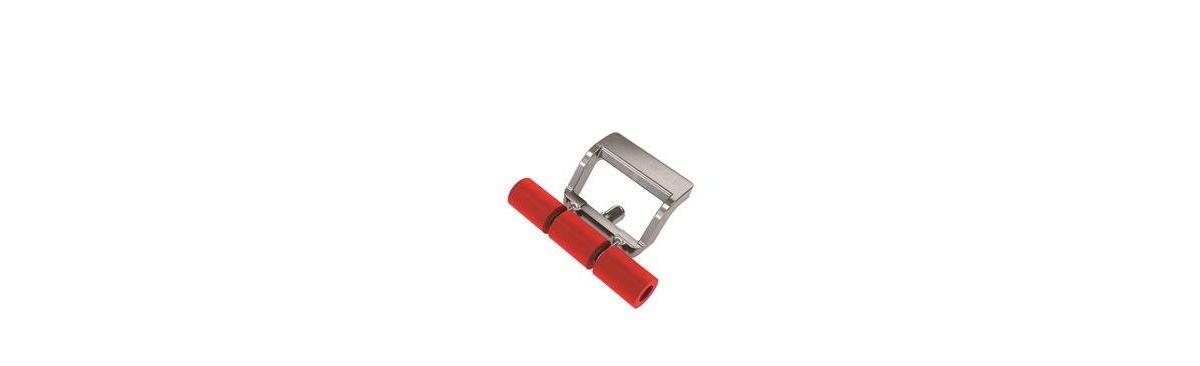 14-557 Hand Linoleum Roller - Red