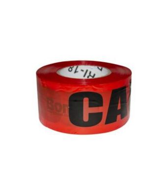 84-279 Caution Tape Red 3-inch X 1000 Foot