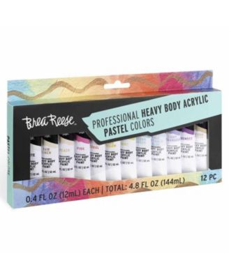 Professional Heavy Body Acrylics: Pastel - 12ct
