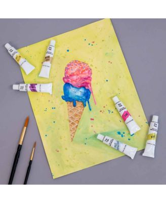 Professional Watercolor Paint Set: Pastels