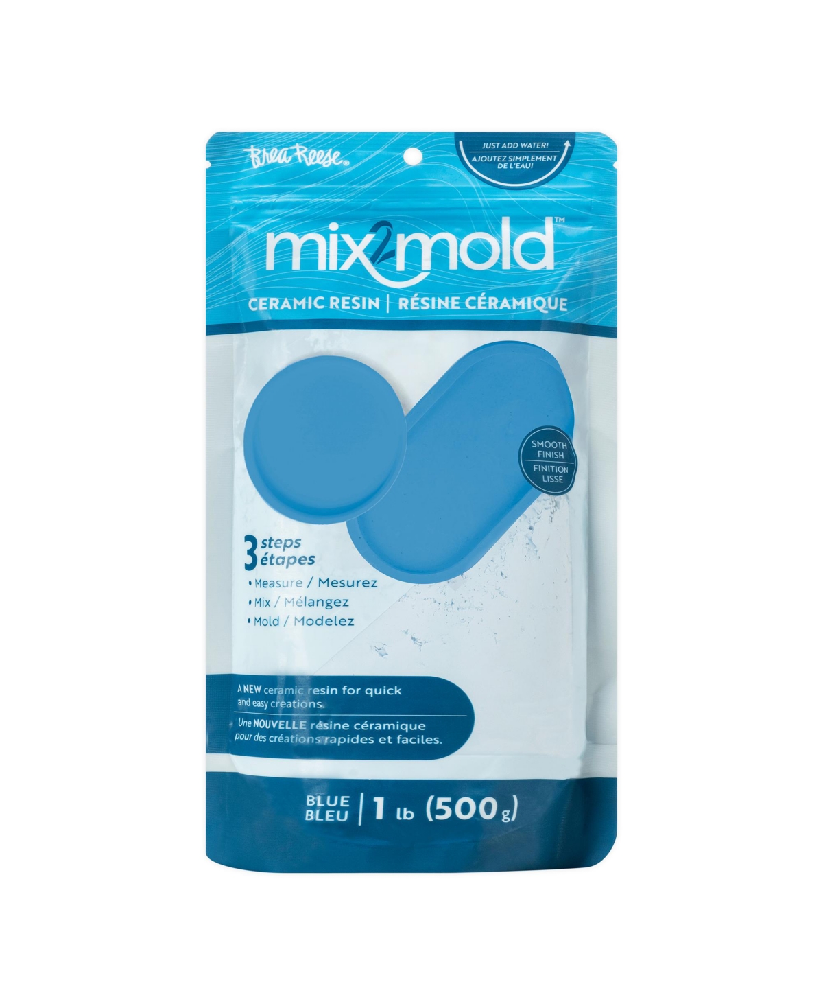 Mix2Mold: Ceramic Resin Powder - Blue 1lb