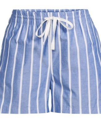 Women's Poplin High Rise Pull On 5" Shorts