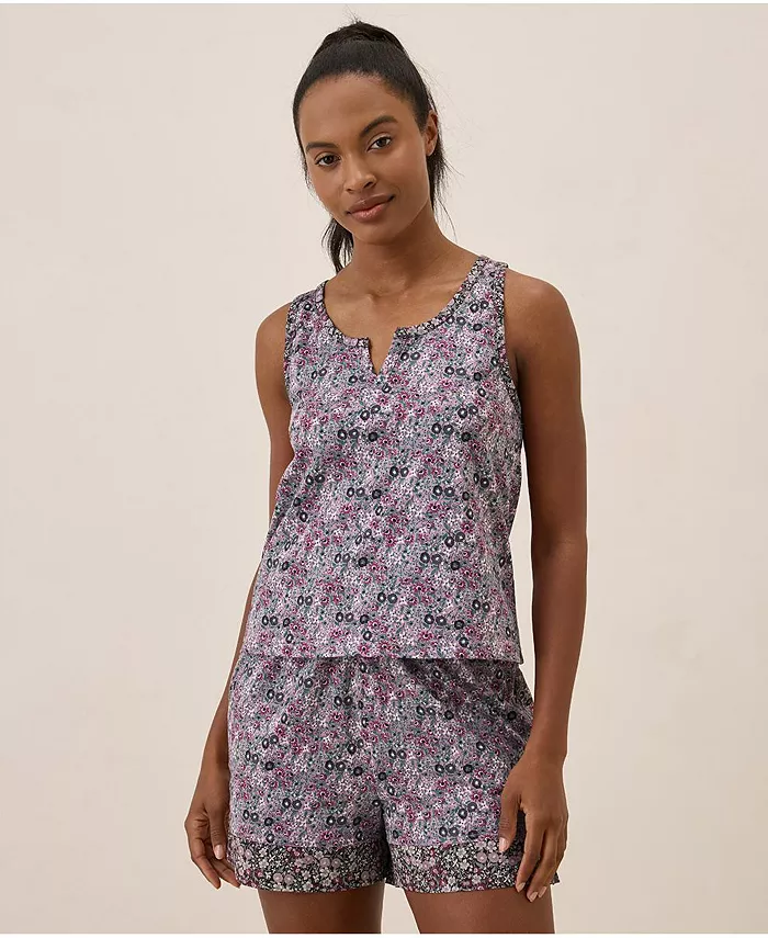 Women's Organic Cotton Staycation Sleep Tank