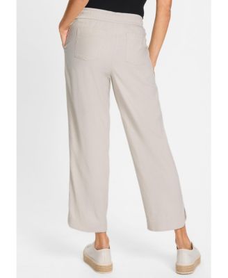 Women's Mona Fit Pull-On Linen Blend Pant