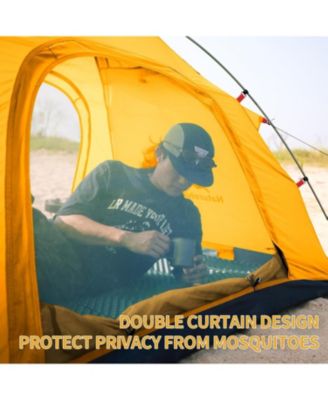 Camping Tent 2 Persons in 4 Seasons, Ultralight Tents Backpacking Tents backpacking Tents, Anti-UV Family Tents for Outdoor