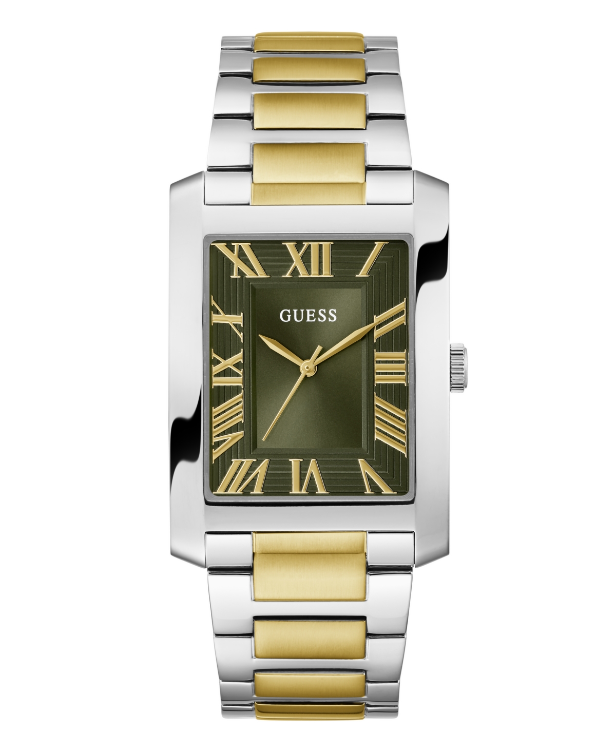 Men's Analog Two-Tone Stainless-Steel Watch, 34mm - Two-tone