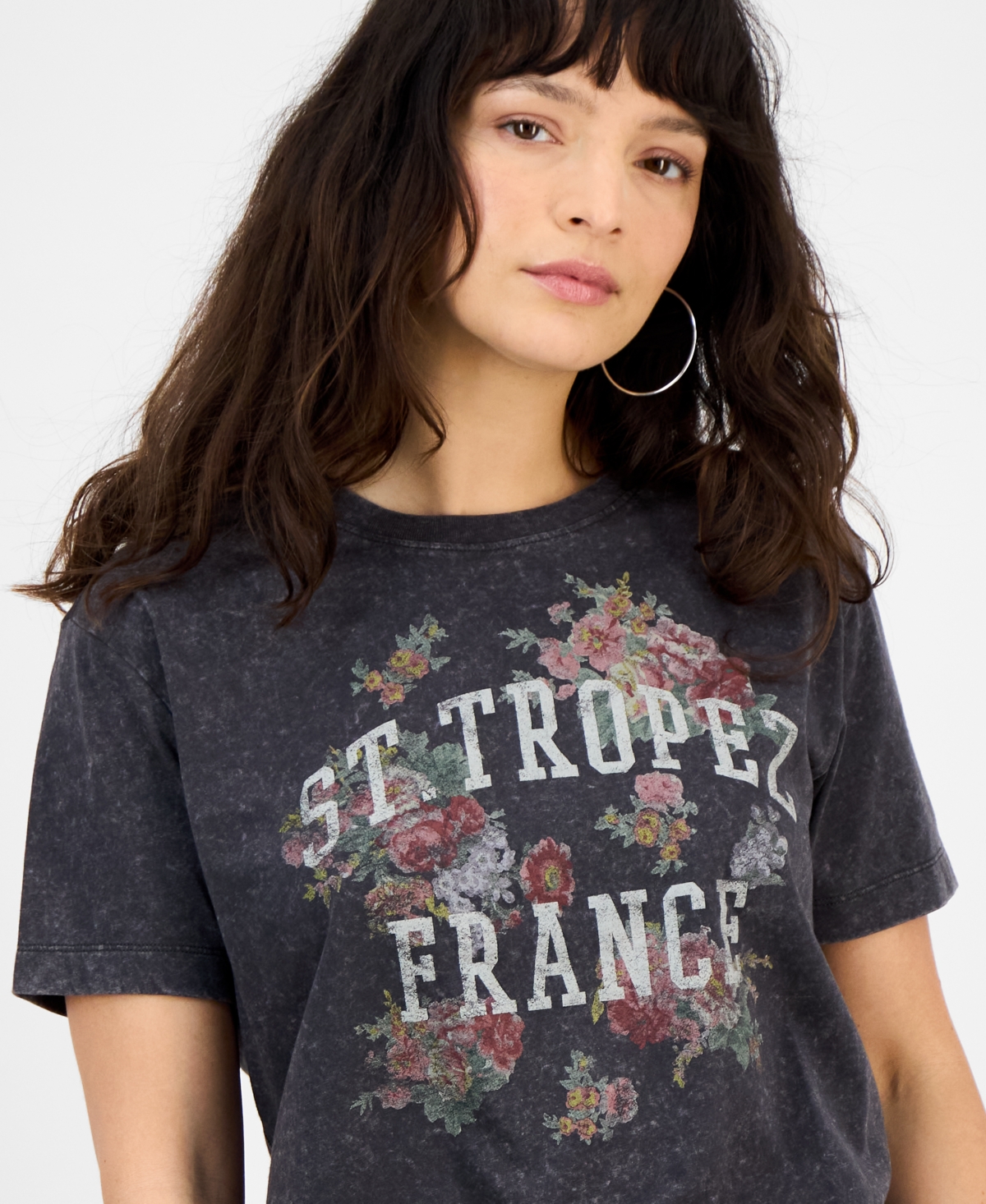 AND NOW THIS PETITE ST TROPEZ GRAPHIC T-SHIRT, EXCLUSIVELY AT MACY'S 