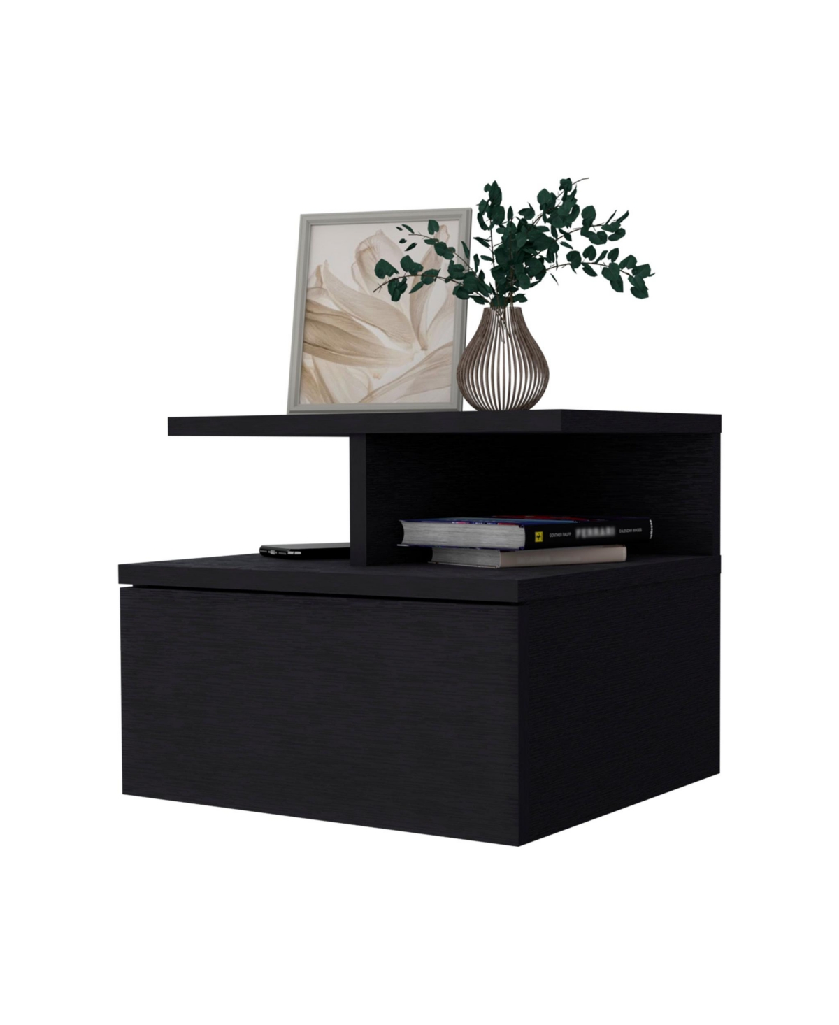 1-Drawer Nightstand with Integrated Tech Features