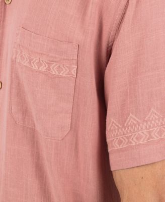 Men's Laguna Camp Embroidered Short Sleeve Shirt