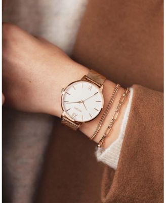 Women's Chain Link Bracelet - 14K Rose Gold