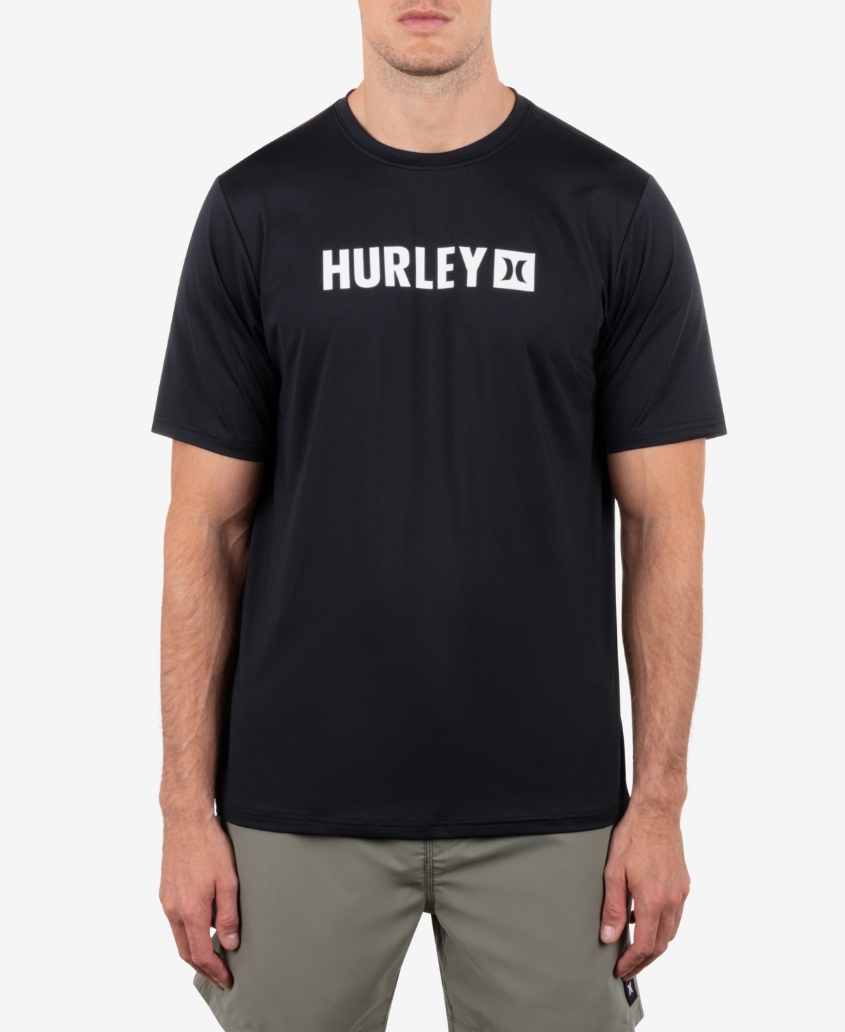Men's Hybrid Upf Short Sleeve T-Shirt - Kingdom blue heather