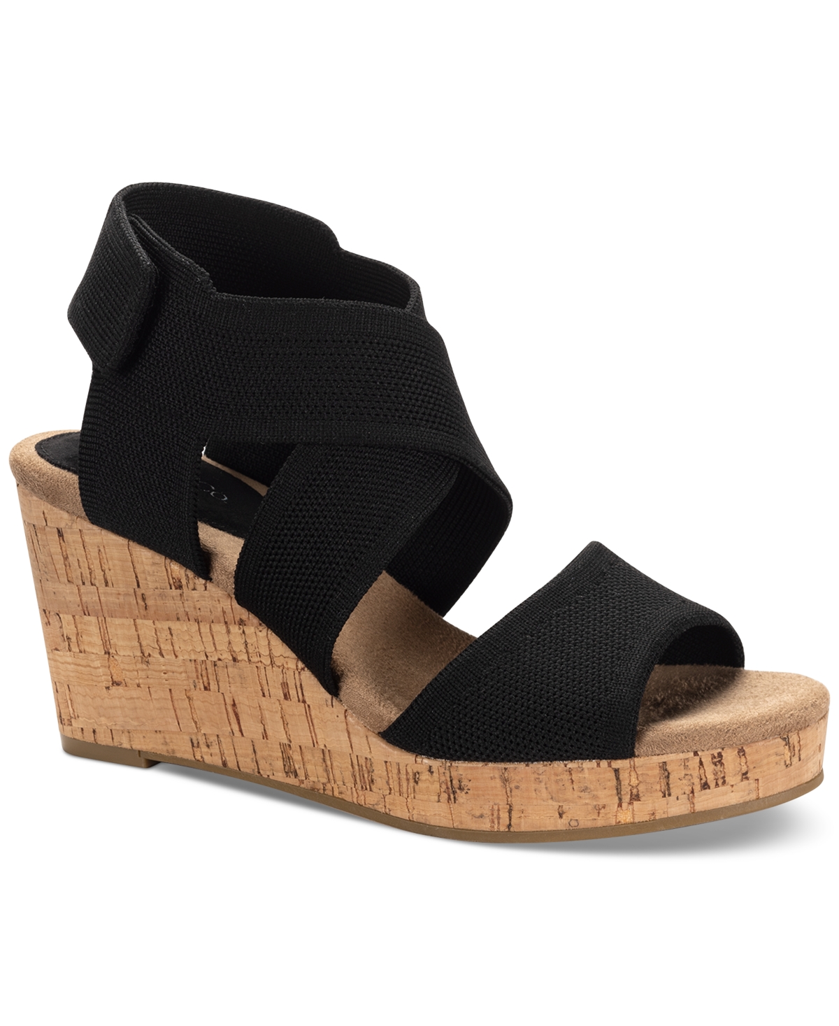 Women's Sicilyy Wedge Sandals, Exclusively at Macy's - Red Granit
