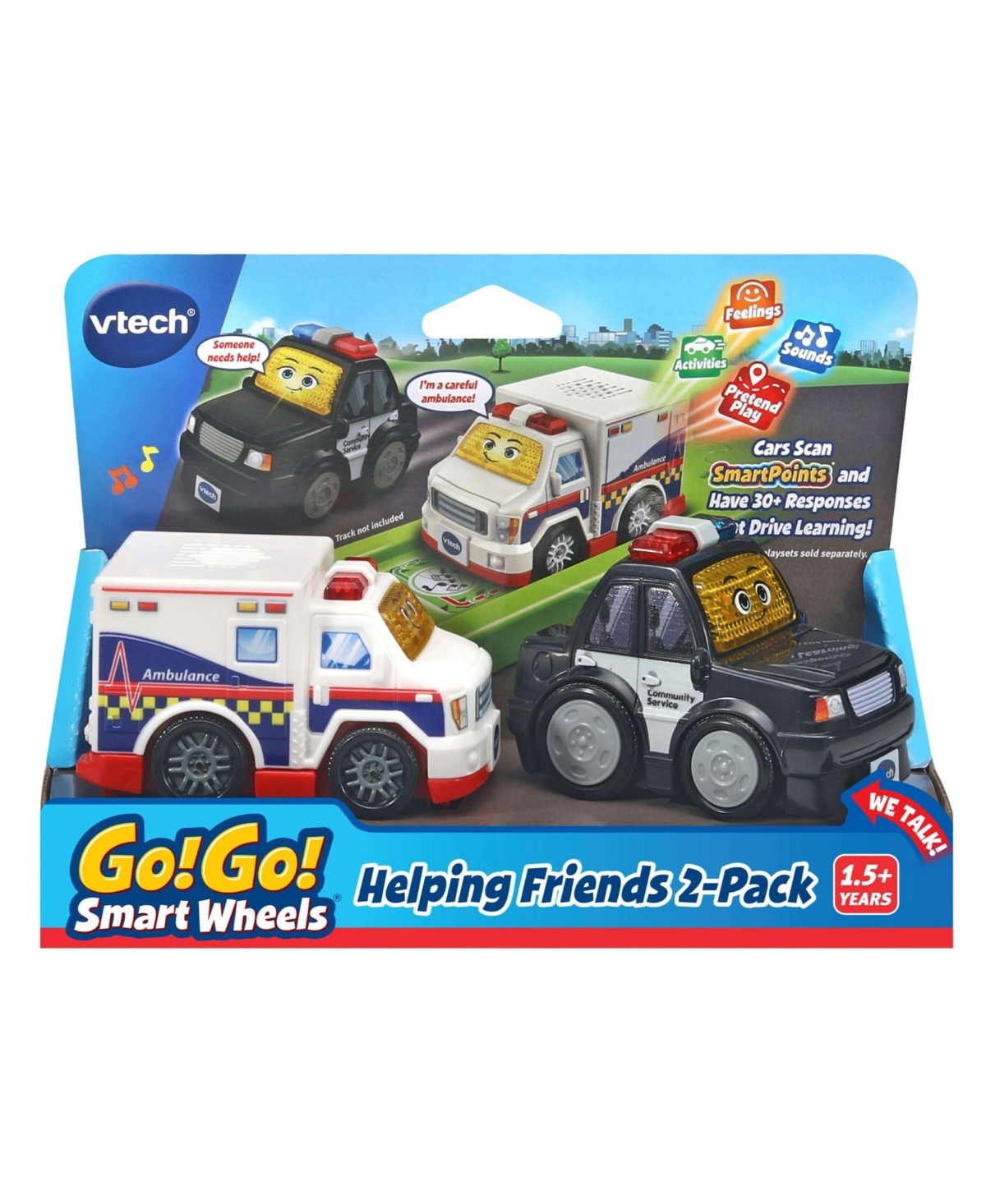 Vtech Go Go Smart Wheels Helping Friends 2-pack In Multi