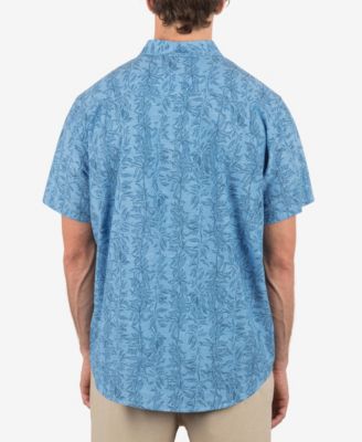Men's Oao Stretch Print Short Sleeve Shirt