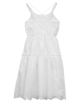 Big Girl Sangallo Sleeveless Dress