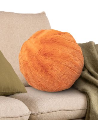 Ultra Soft Ball Decorative Pillow, 10" x 10"