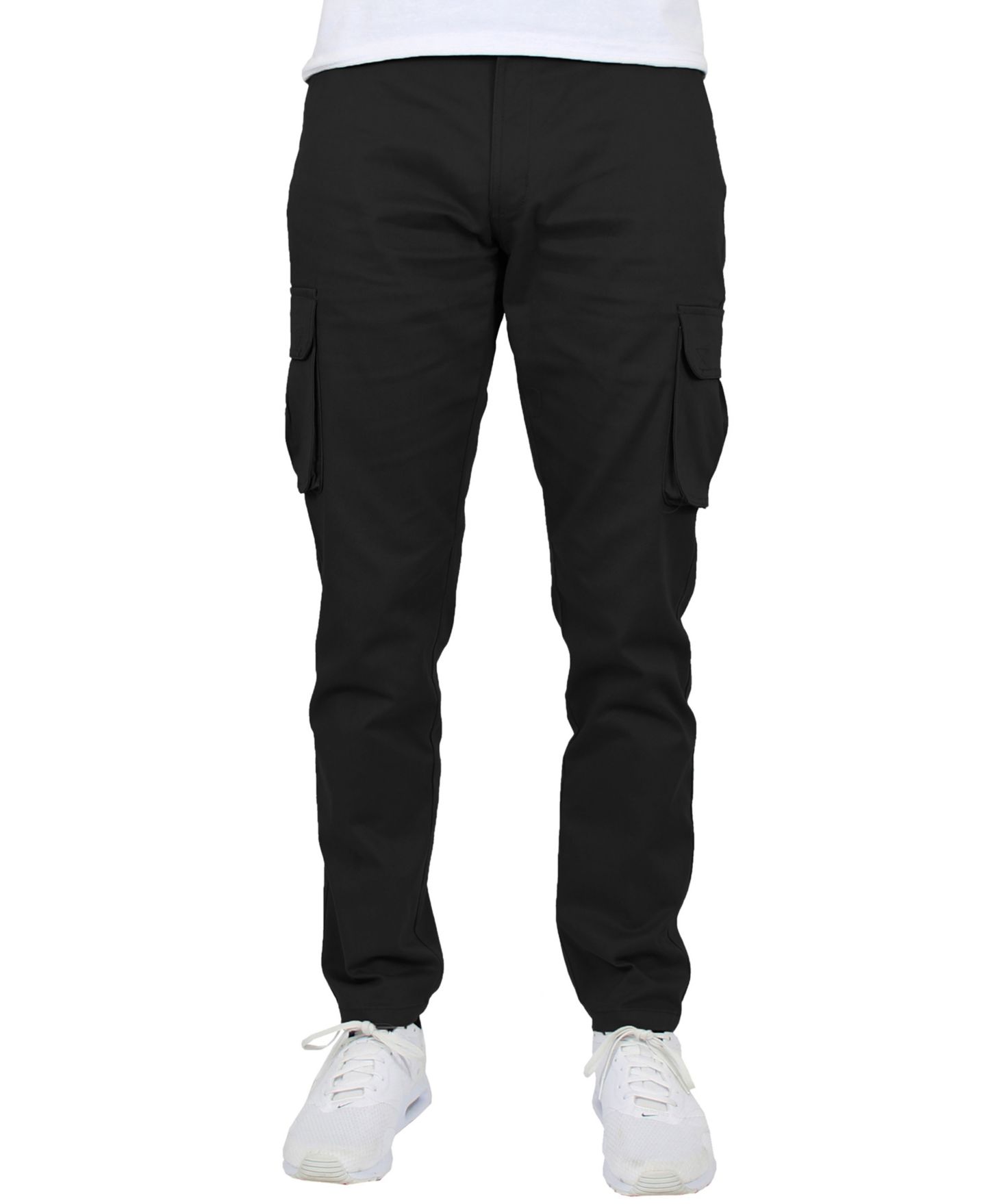 Мужские брюки Blu Rock Flex Stretch Cargo, цвет: Чёрный — фото 5