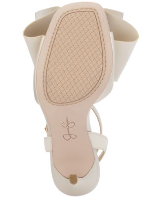 Women's Olivine Bow High-Heel Stiletto Dress Sandals