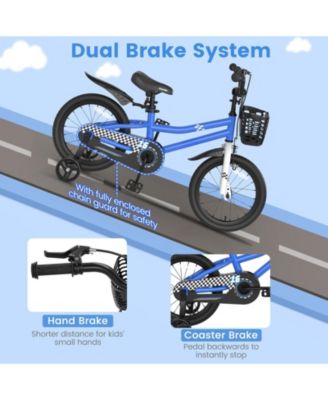 16 Inch Kids Bike with Removable Training Wheels