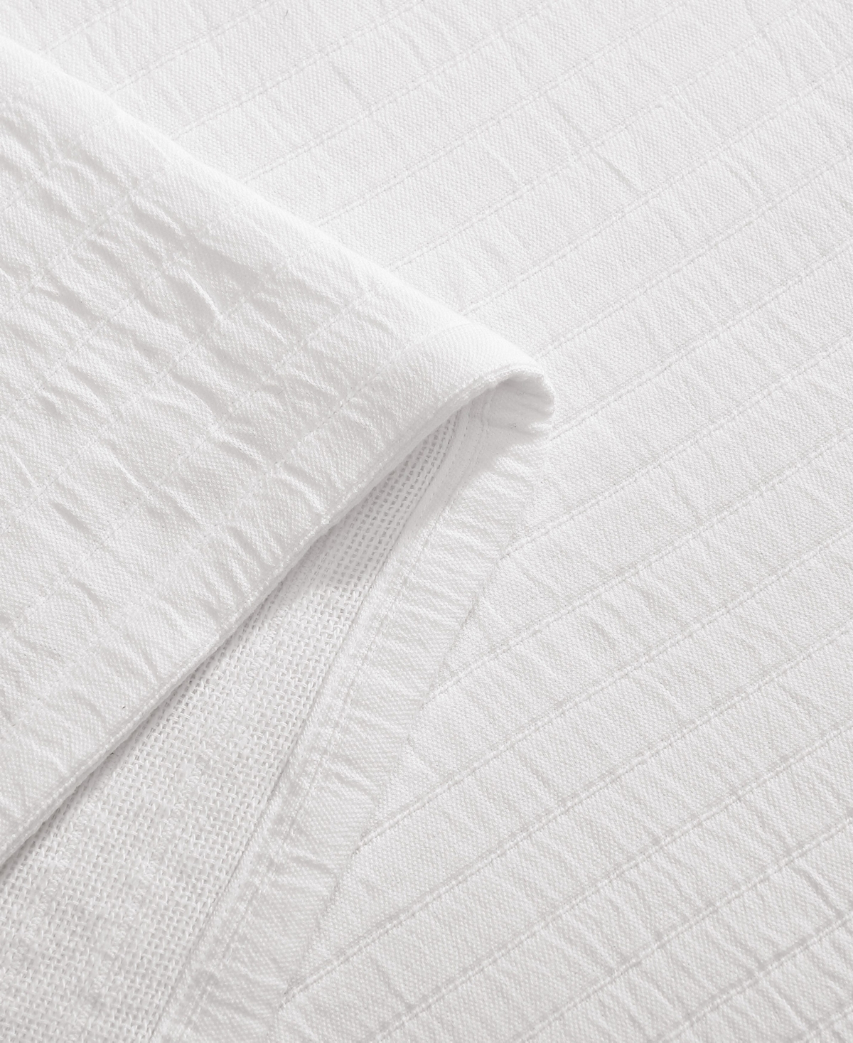 Tommy Hilfiger Essential Weave Cotton Blanket, Twin