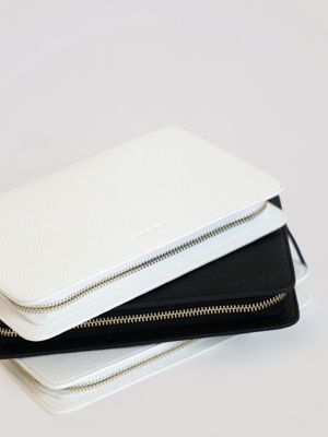 Travel Jewelry Organizer White