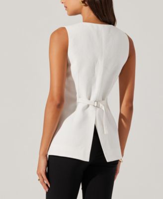 Women's Sonja Textured Asymmetric Vest
