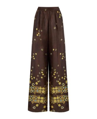 Women's Printed Flowing Pants