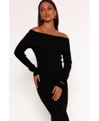 Women's Archie Off The Shoulder Midi Dress.