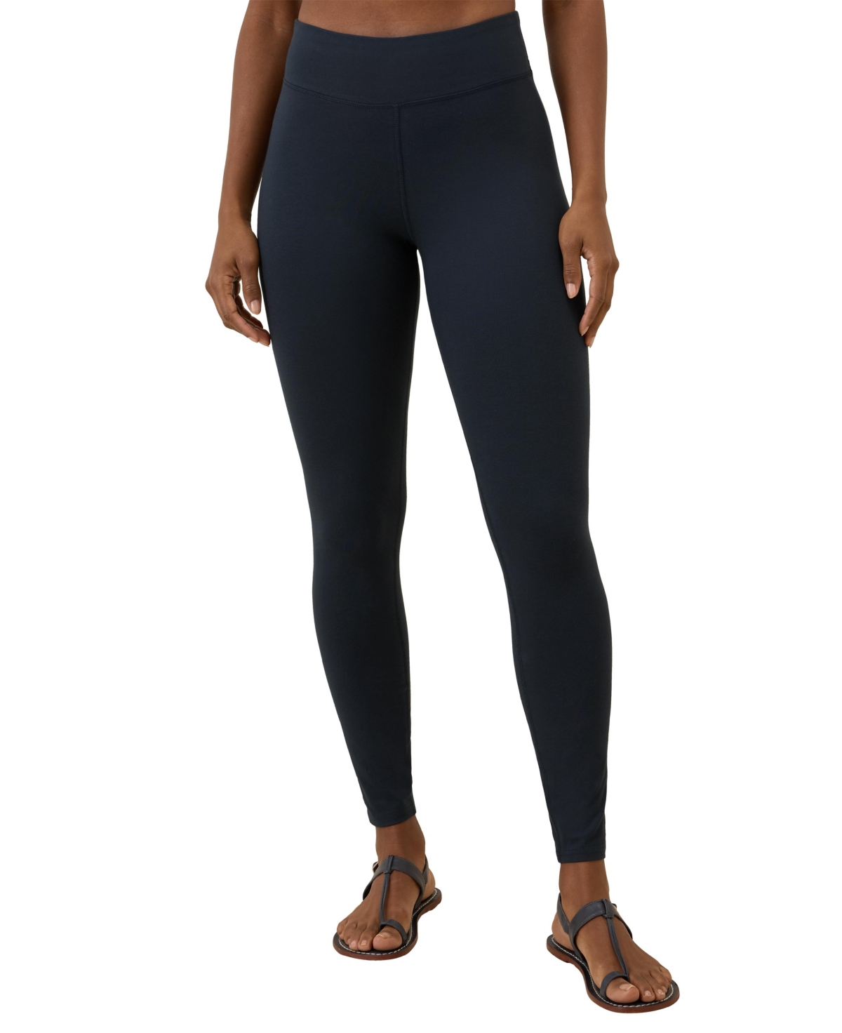 Women's Organic Cotton On the Go-To Legging - Midnight blue