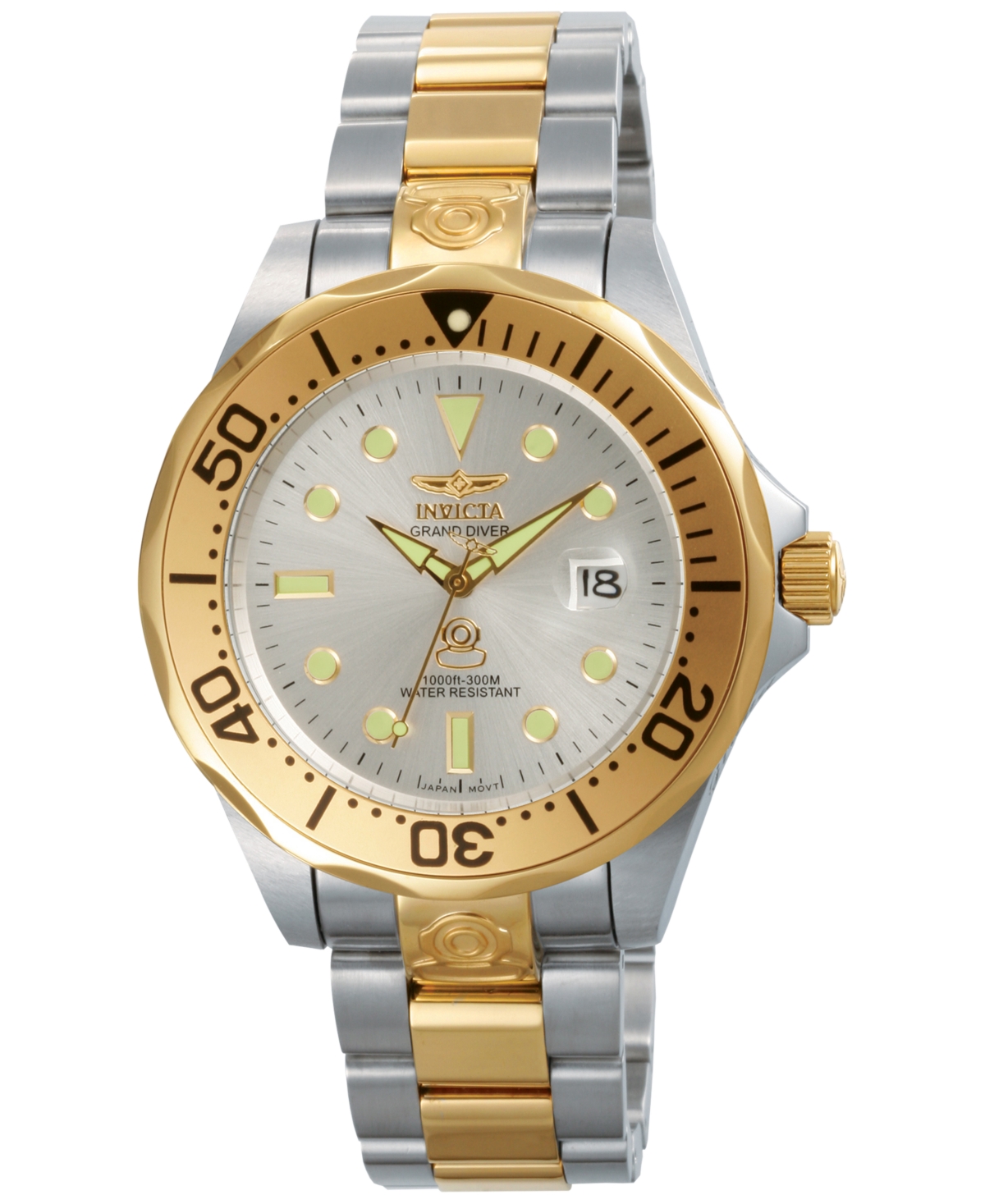 Invicta Men's Pro Diver Automatic 3 Hand Silver Dial Watch