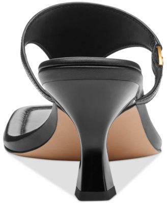 COACH Women's Heritage Hardware Thong Sandals - Macy's