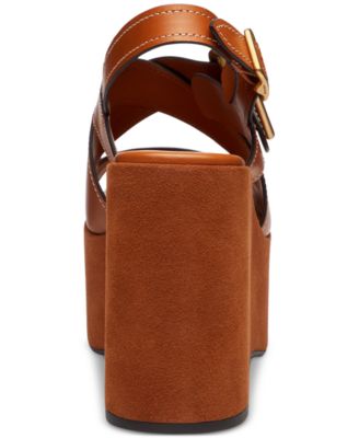 Women's Archival Buckle Platform Sandals