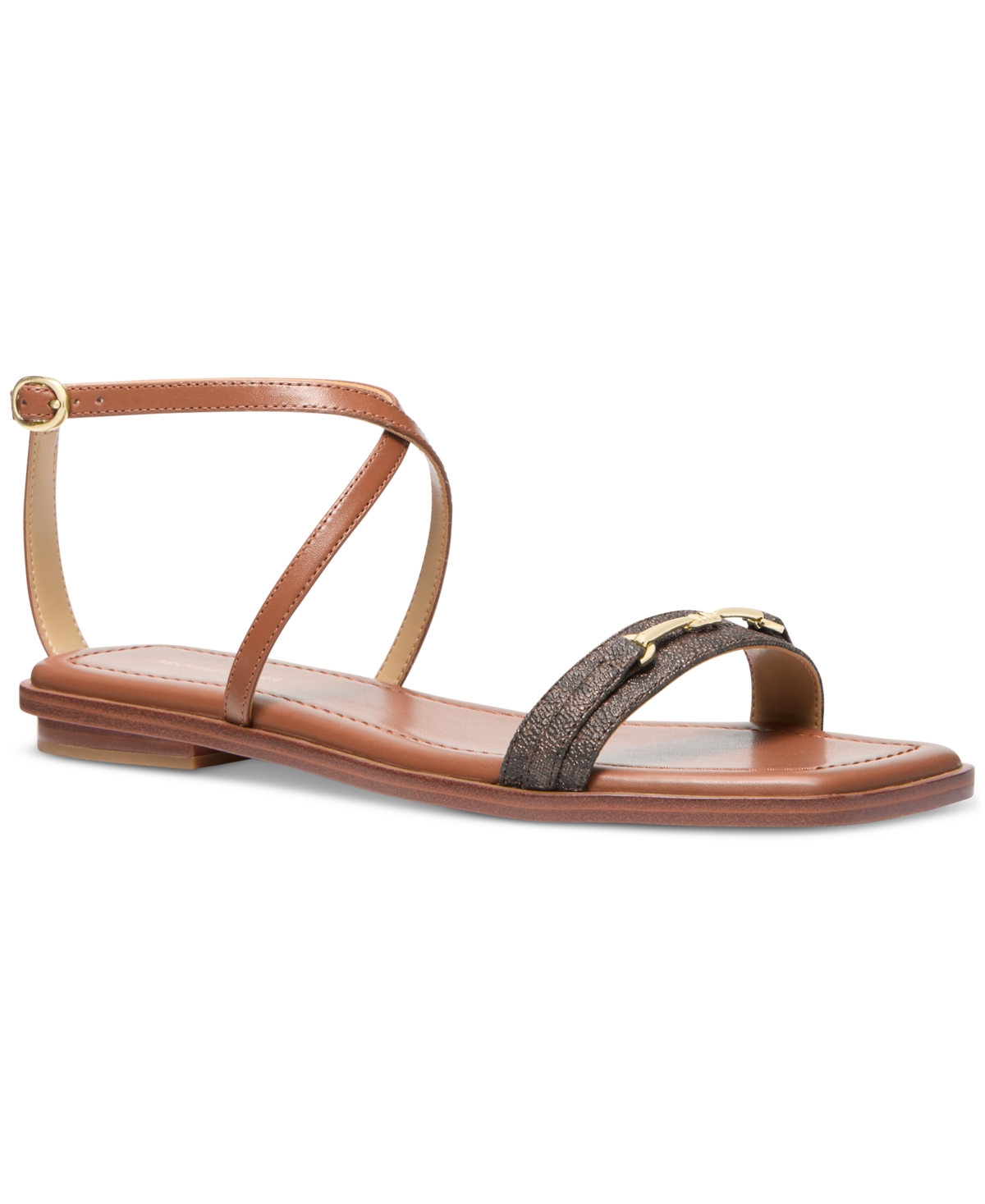 Women's Lena Flats Sandals - Pale Gold
