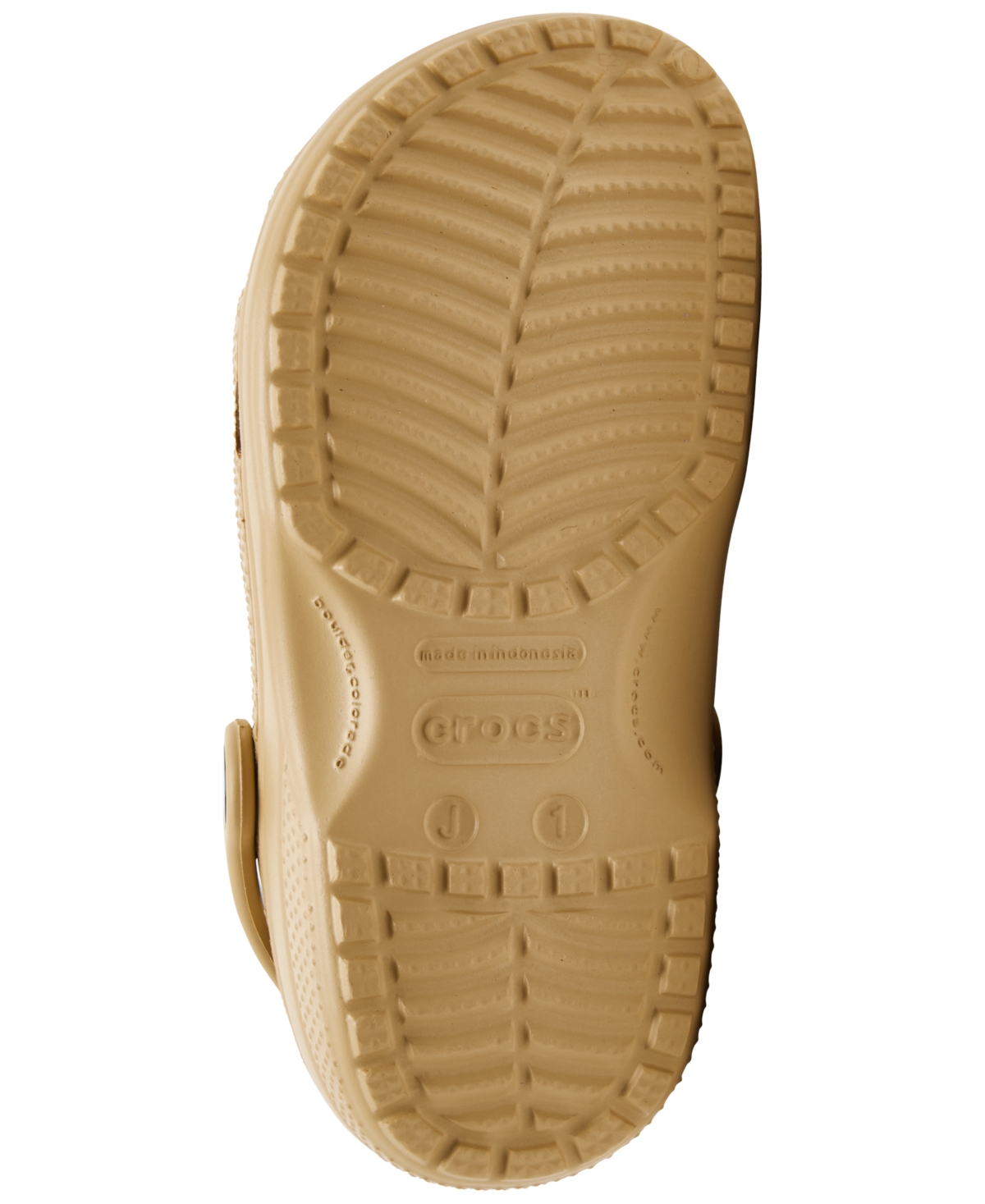 Shop Crocs Little Kids Classic Clog Sandals From Finish Line In Wheat