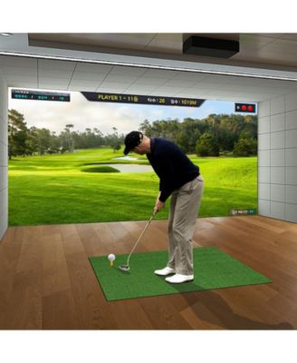 5 x 3 ft Artificial Turf Grass Practice Mat for Indoors and Outdoors