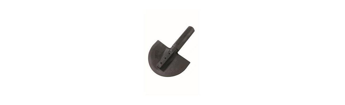 15-320 Wipe Down Knife - Rubber 6 1/2-inch X 4 1/2-inch - Rubber Handle