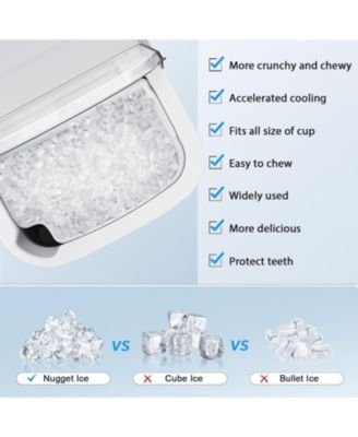 Nugget Countertop Ice Maker with Soft Chewable