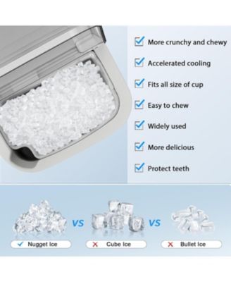 Nugget Countertop Ice Maker with Soft Chewable
