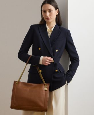 Bradley Large Pebbled Leather Tote Bag