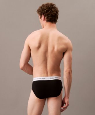 Men's 3-Pk. Icon Stretch Hip Briefs